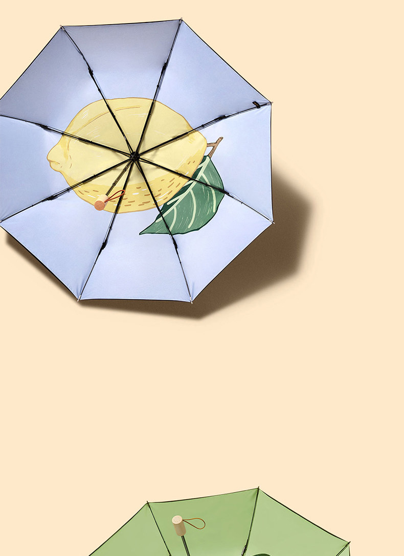 蕉下 BENEUNDER果趣太阳伞女晴雨两用防晒遮阳折叠小巧便携雨伞可爱日系清新