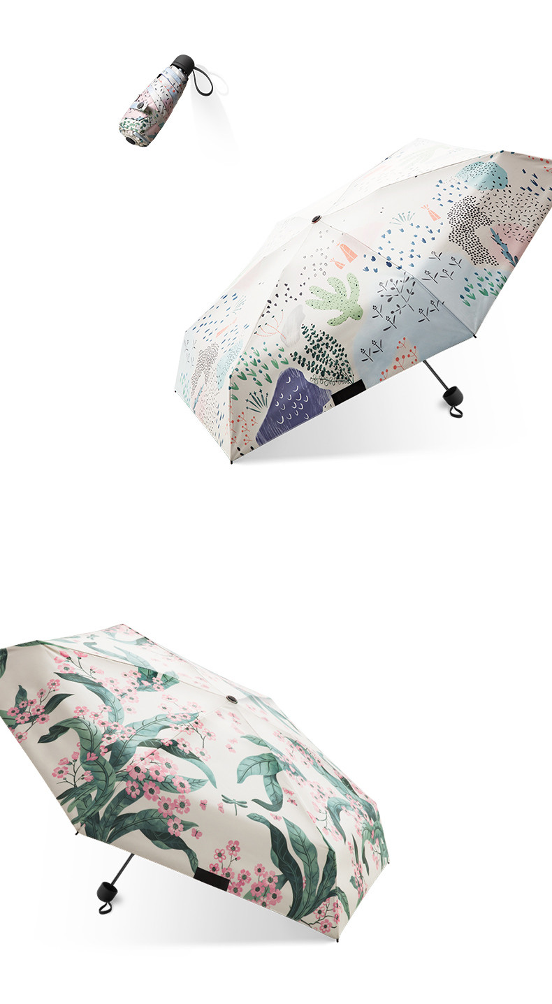 蕉下 BENEUNDER口袋太阳伞女晴雨两用日系折叠小巧便携遮阳防晒防紫外线雨伞