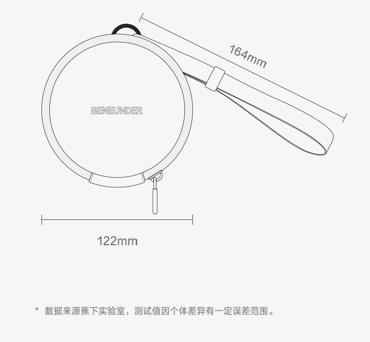 蕉下 蕉下昼望折叠墨镜口袋气垫墨镜女防晒眼镜防紫外线太阳镜男士开车潮流