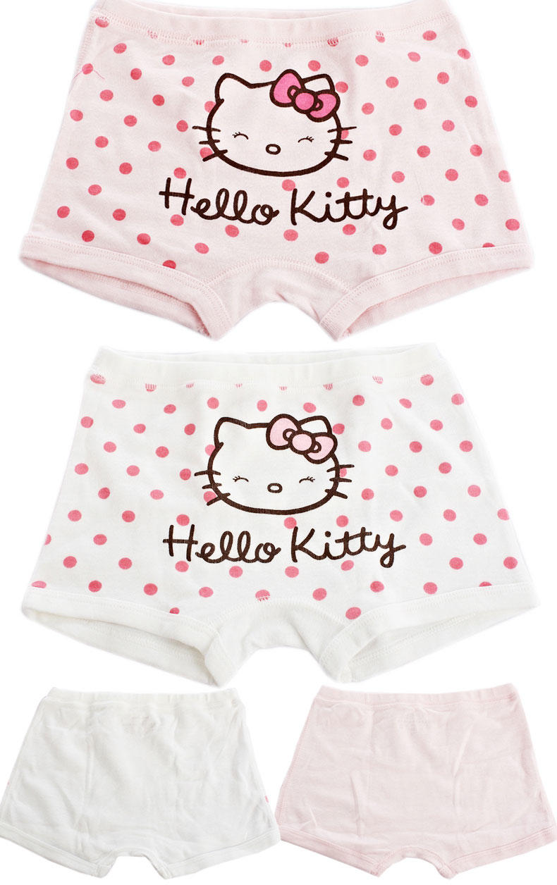 Hello Kitty儿童内裤棉女童平角三角内裤加厚全棉