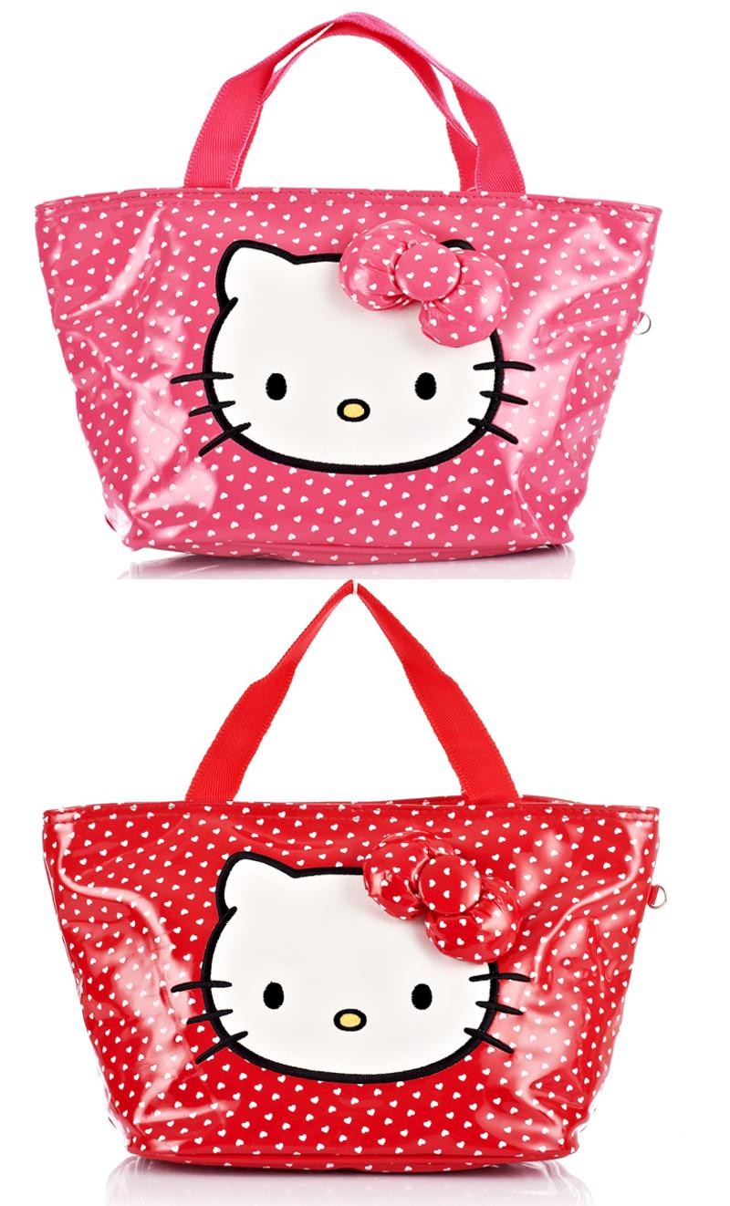 专柜正品Hello Kitty手提包 凯蒂猫挎包手提袋KT手拎包便当袋