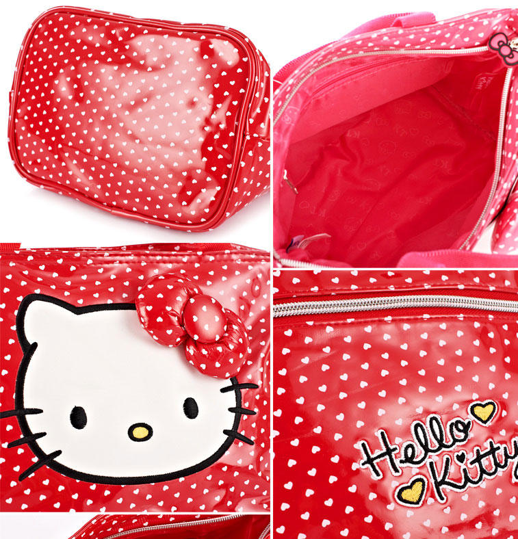 专柜正品Hello Kitty手提包 凯蒂猫挎包手提袋KT手拎包便当袋