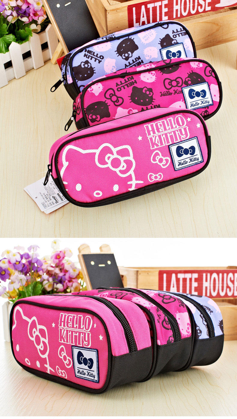 Hello Kitty凯蒂猫笔袋文具袋笔袋高年级笔袋化装包