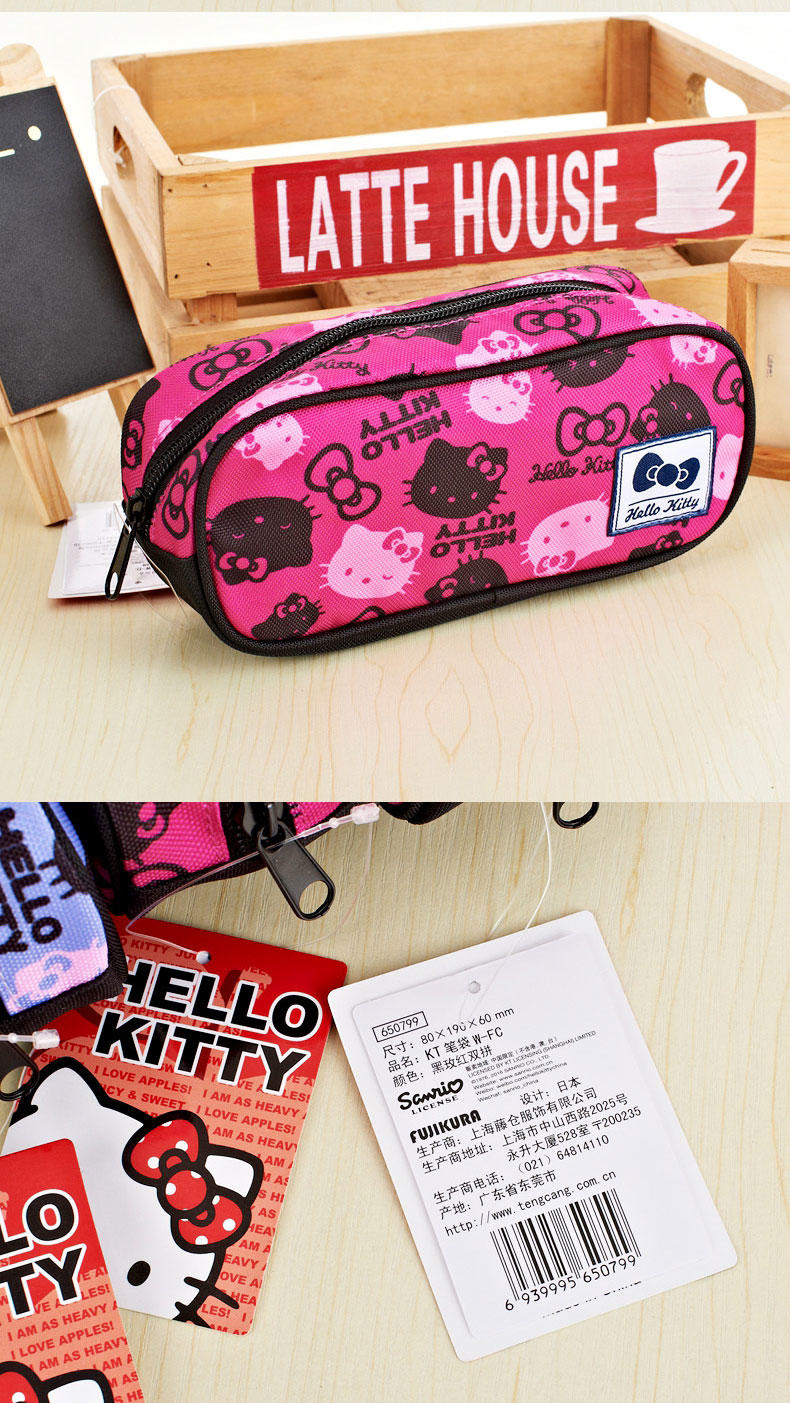 Hello Kitty凯蒂猫笔袋文具袋笔袋高年级笔袋化装包