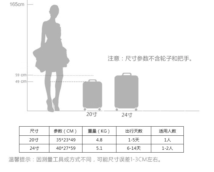 小童马 拉杆箱20登机箱子24万向轮男女密码行李箱潮旅行箱 6006