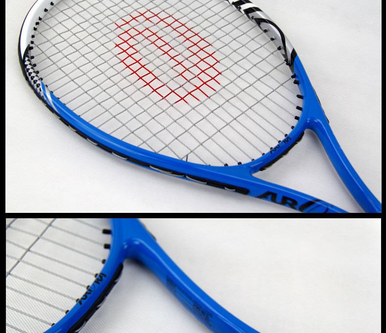 洋湖轩榭世纪曙光官方正品碳铝合金网球拍 成人儿童网球拍 两支装 SG-W-P708