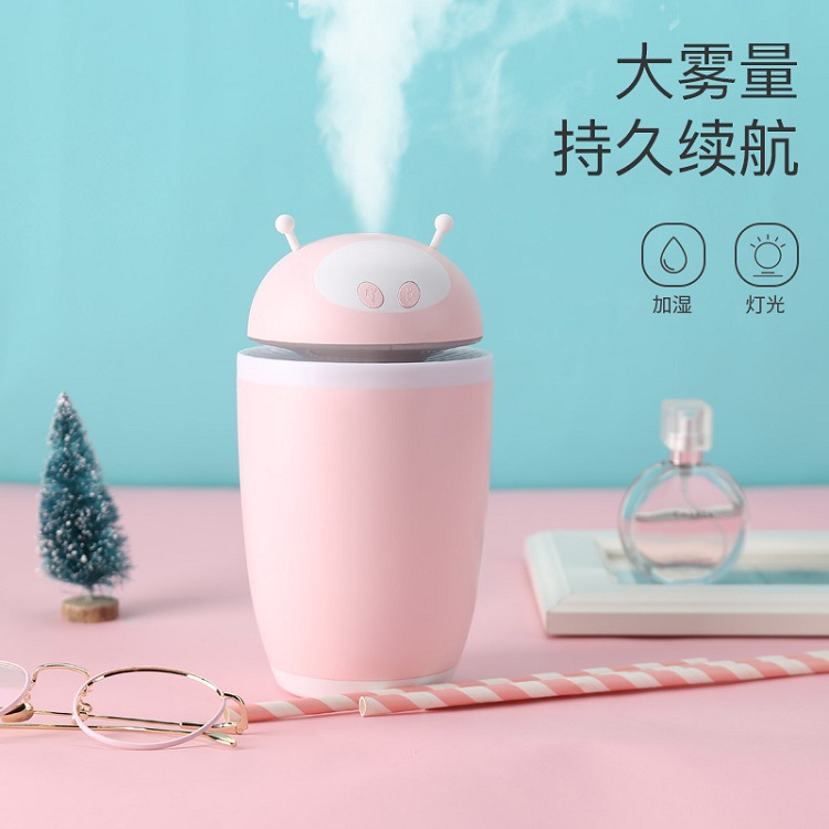 汤河店 太空人加湿器usb加湿器三合一家用雾化器迷你创意礼品A