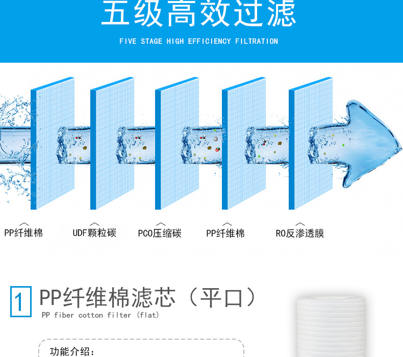 汤河店    新款苹果三代纯水机自来水过滤净水器RO反渗透加热一体机C