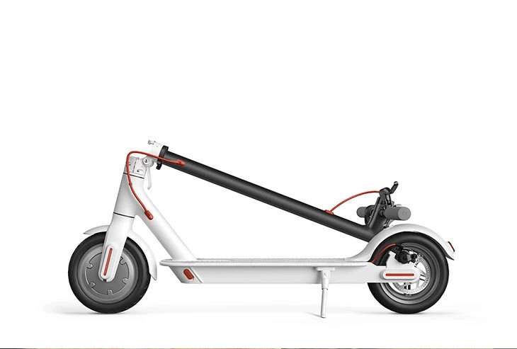 汤河店米款3代8寸电动滑板车两双轮成人可折叠智能代步车电动车C