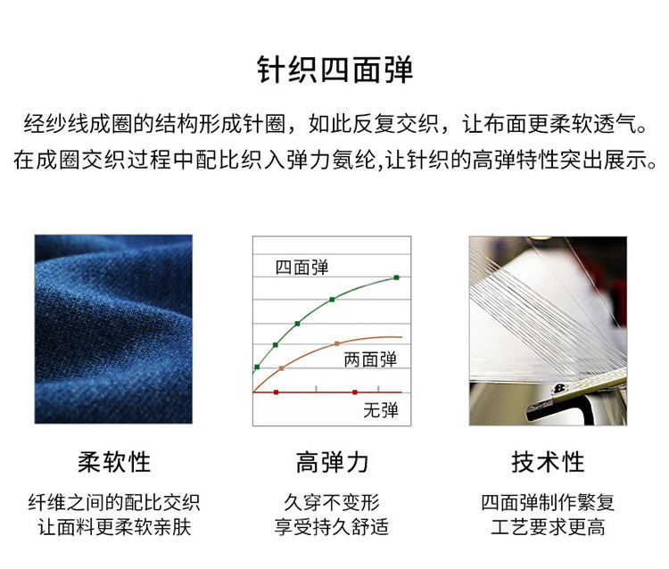 施悦名 女裤夏季新款轻薄冰丝四面弹力高腰铅笔牛仔裤女A