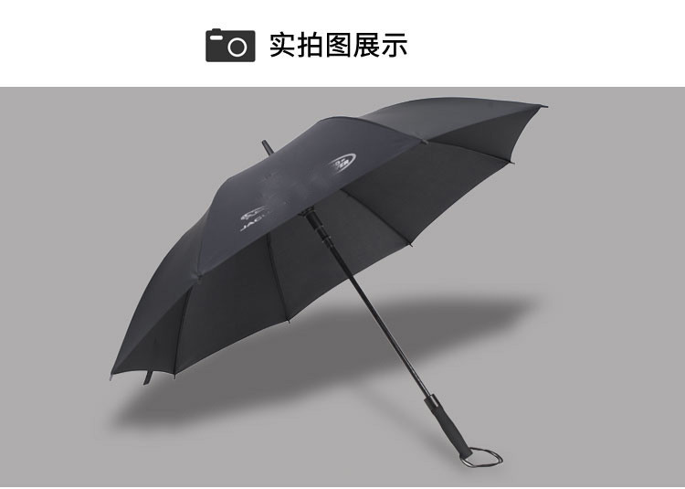 汤河店 27寸高尔夫伞玻璃纤维双人长柄自动雨伞商务礼品