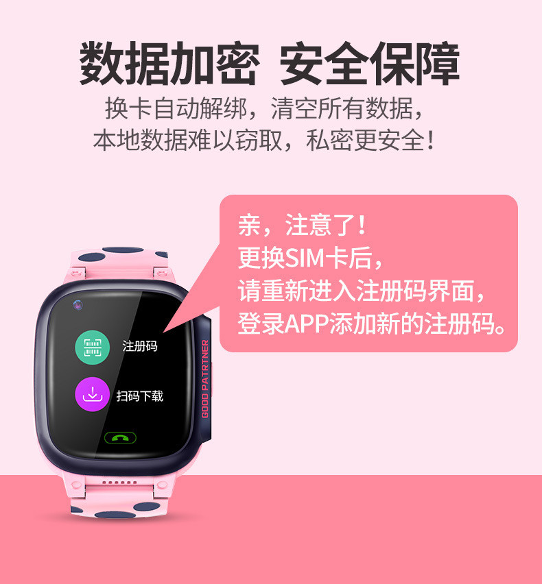 汤河店 全网通4G视频通话手表AI语音支付零钱包GPS定位早教儿童手表c