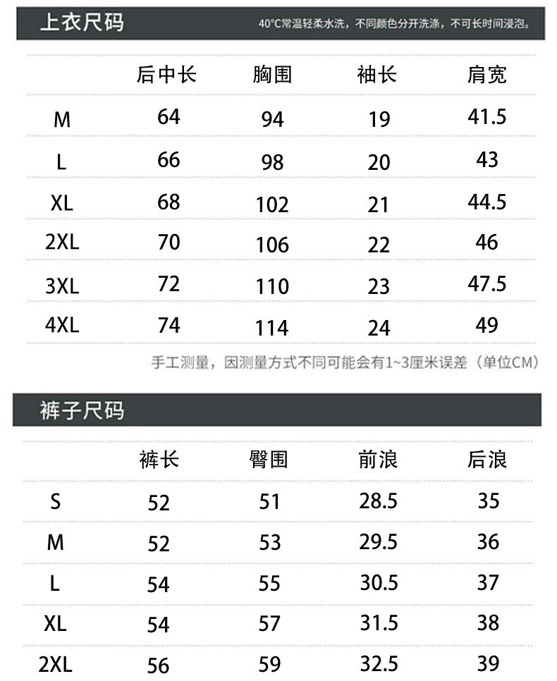 汤河之家 夏季小蜜蜂刺绣短袖套装短裤男轻奢潮牌冰丝运动休闲修身两件套c