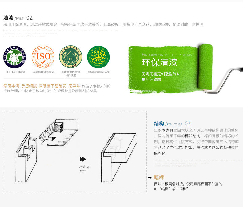 汤河店 北欧全实木床1.5m1.8米经济型双人床简约小户型主卧白蜡木皮床a