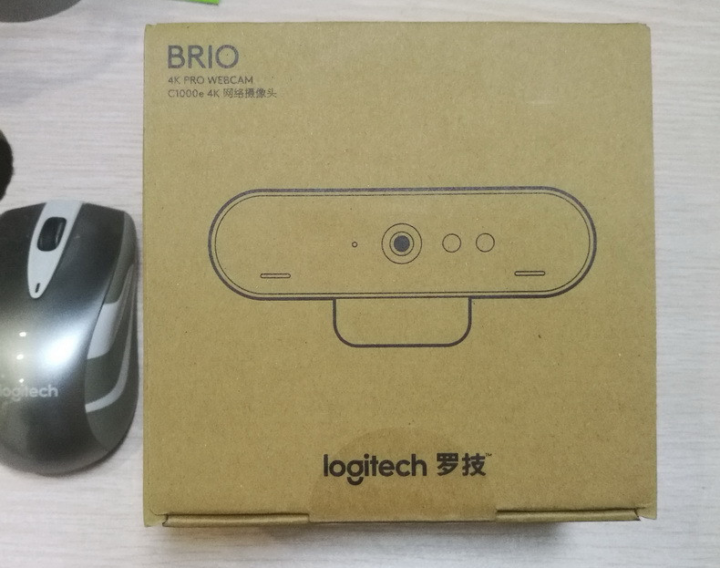 汤河店 Logitech/罗技C1000E BRIO直播网络摄像头 高清4K会议视频 正品