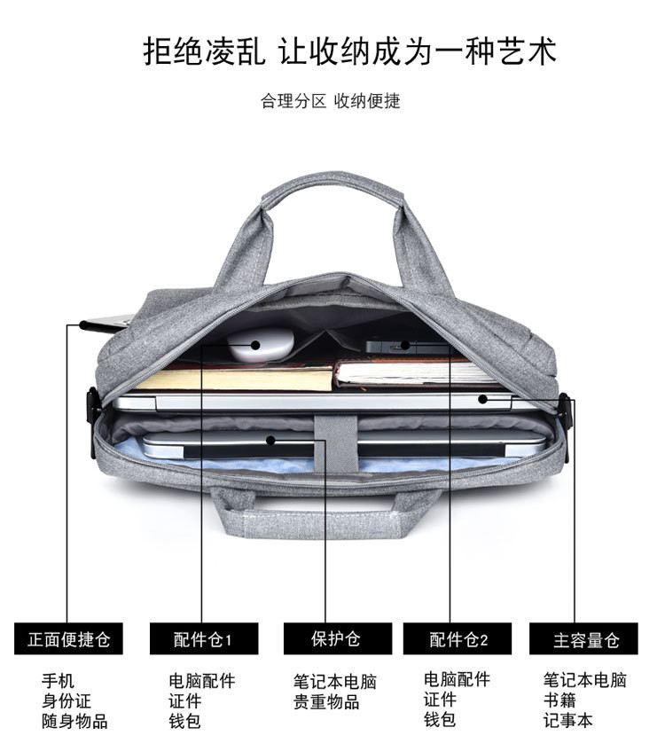 小童马 新款笔记本手提电脑包k电脑包14寸15寸平板内胆包定制a