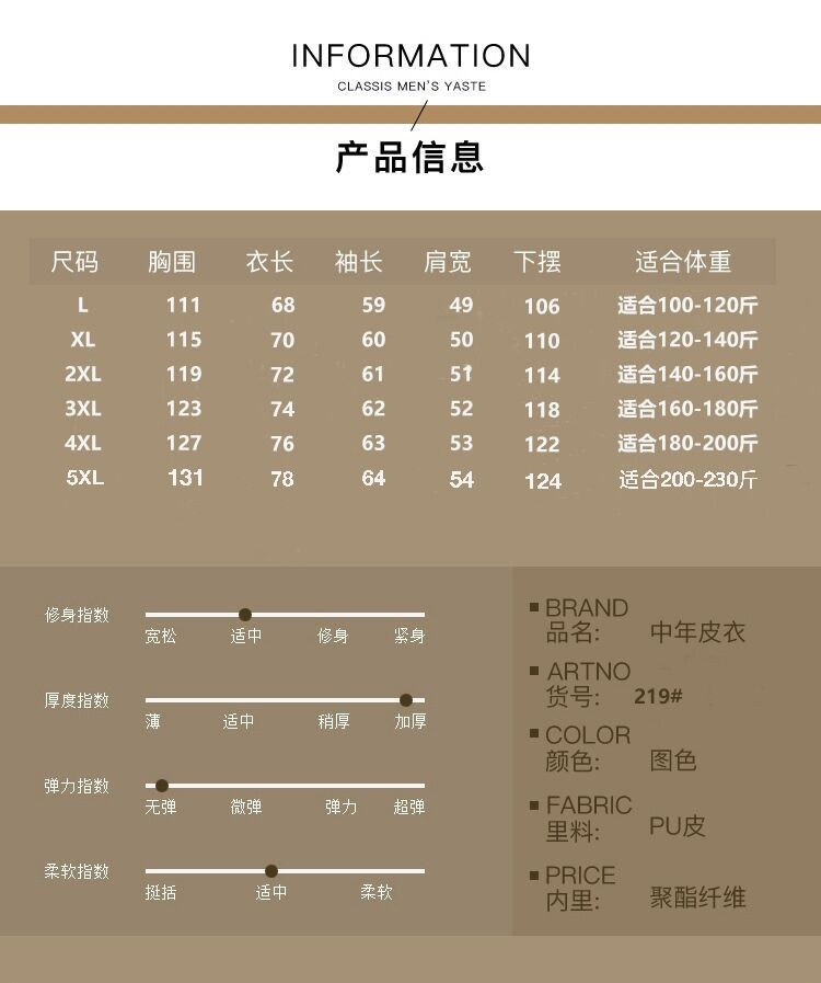 汤河之家 2021冬季新款男士皮衣中年皮夹克颗粒绒两面穿皮毛一体皮草男外套