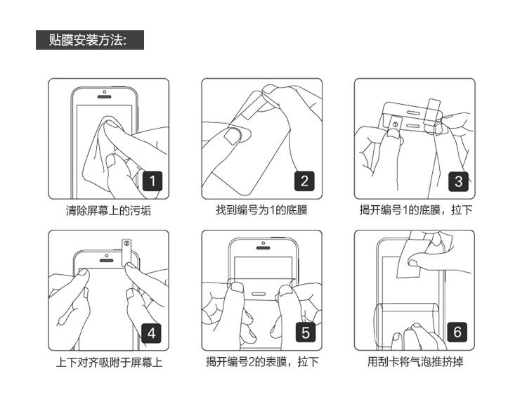 EXCO宜适酷磨砂/高清保护贴/保护膜 iPhone6/Plus  PM12/13/15/16