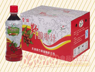 【天津】莹丽酸枣汁 390ml*6