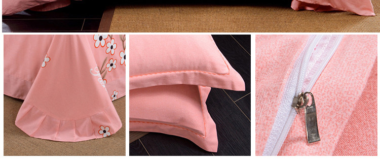 唯眠纺 全棉磨毛四件套 1.5m加厚保暖纯棉床单被套双人1.8米2.0床上用品
