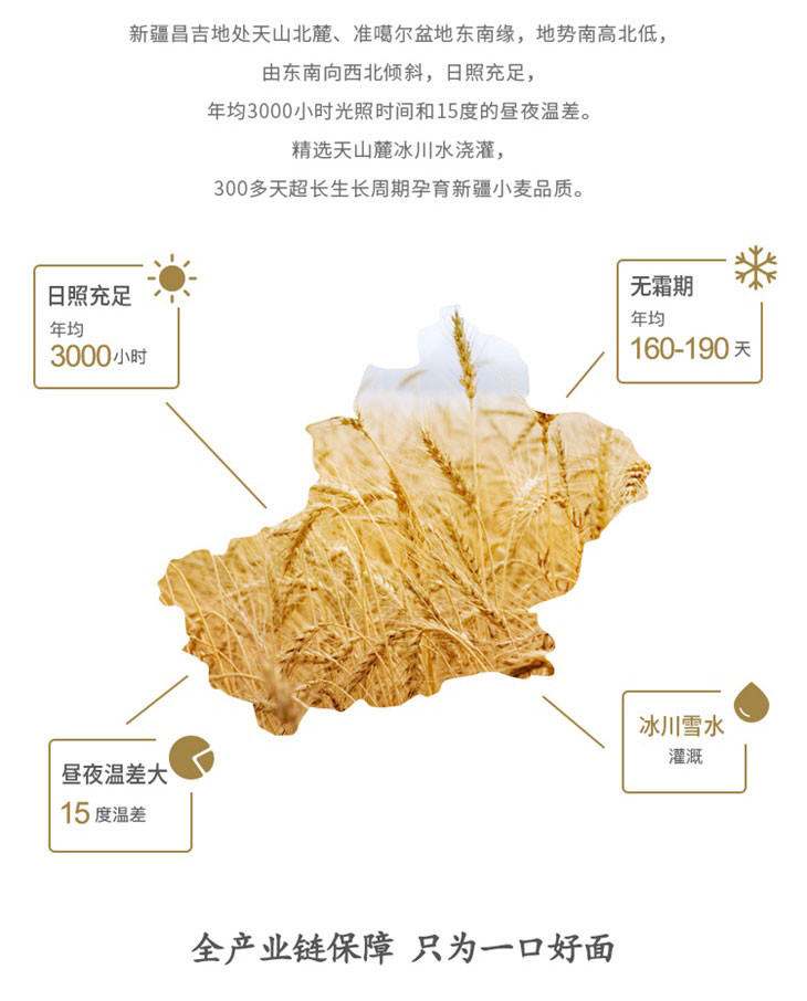 中粮福临门新疆麦芯小麦粉-5kg