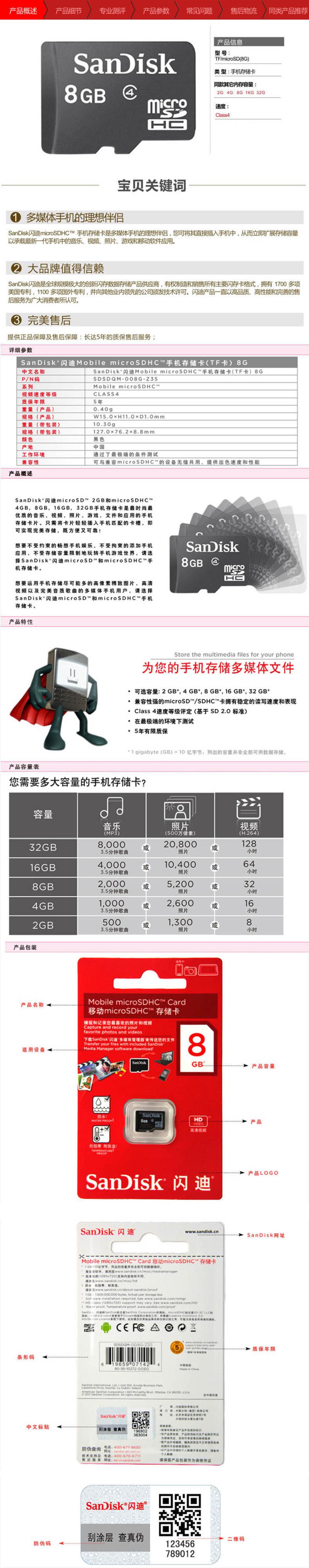 闪迪内存卡32G