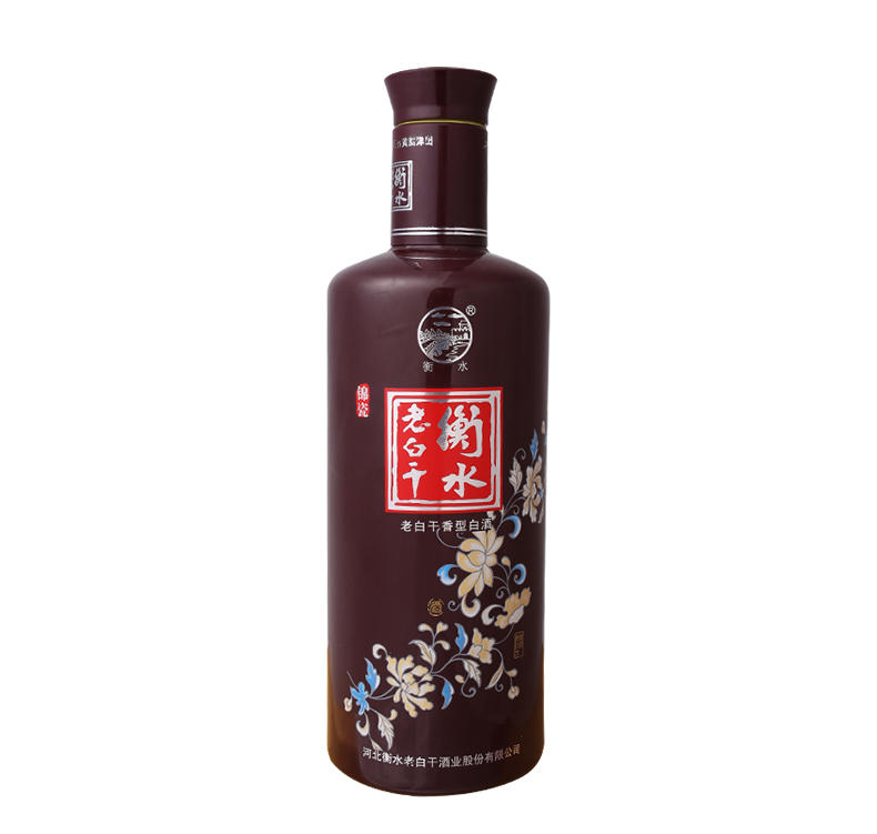 衡水老白干锦瓷 52度 500ml*6 老白干香型白酒