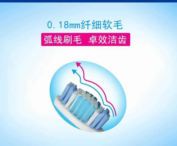  【10只装】纳爱斯 适齿防滑型牙刷弧线刷头设计 软胶护齿两款随机发