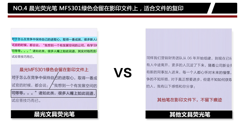 晨光文具 荧光笔MF5301 米菲系列香味大容量记号笔涂鸦笔醒目笔标记笔 办公学习用品