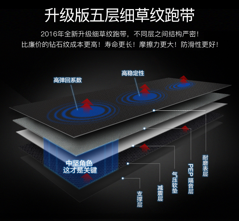 立久佳跑步机 家用静音折叠减震跑步机健身器材升级款T900彩屏