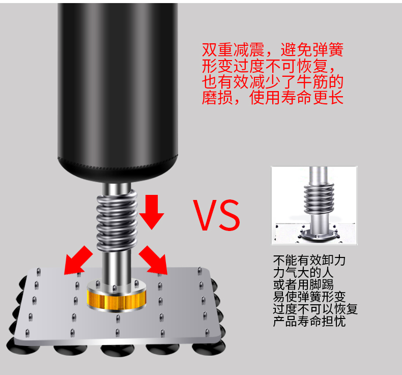 凯康 家用立式拳击多功能沙袋不倒翁跆拳道散打沙包 泰拳 拳击散打沙袋