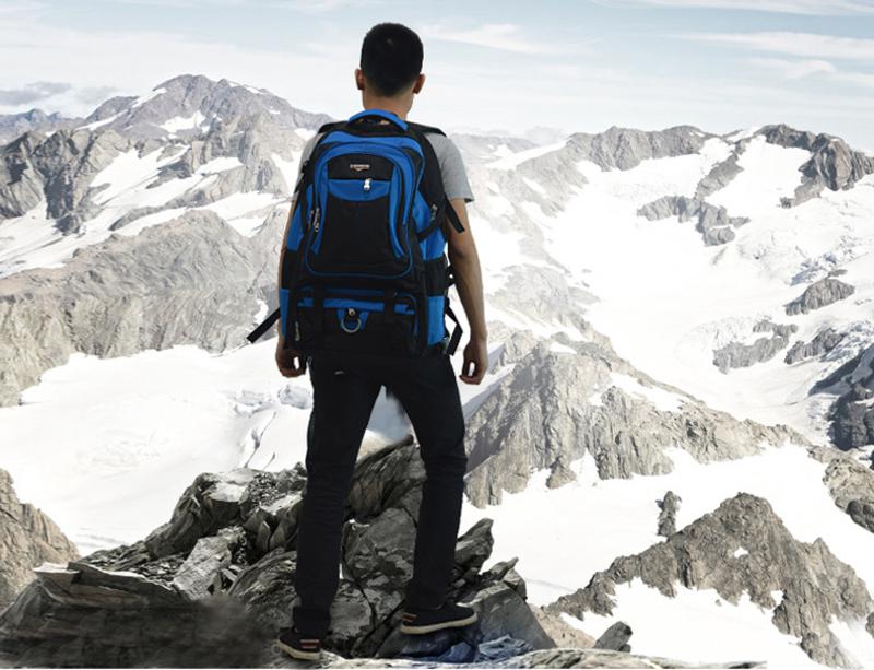 尊帝户外登山双肩背包防水牛津尼龙防水大容量旅行背包ZD1198