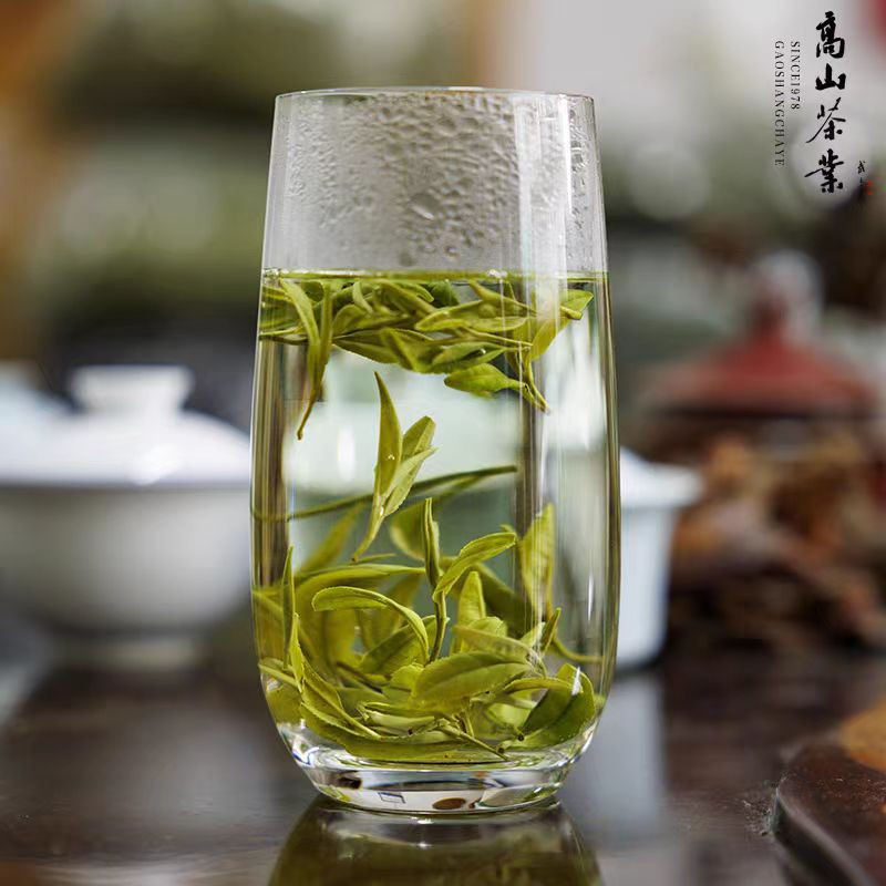 菇婆婆 益龙芳2023新茶开化龙顶明前炒青绿茶雀舌鲜爽回甘芽茶礼盒装