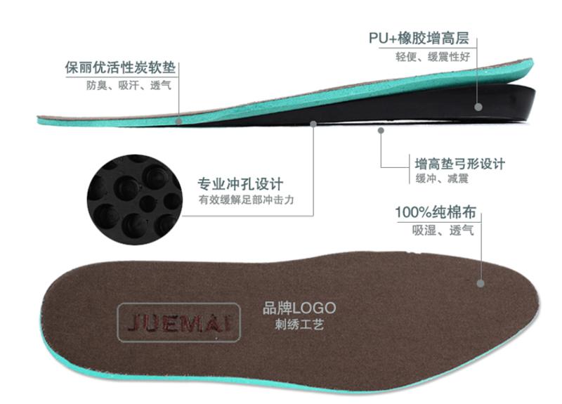 2015内增高鞋男式韩版商务正装皮鞋5.6CM爵迈隐形增高男鞋塑身潮流鞋 男士商务办公约会结婚专用鞋