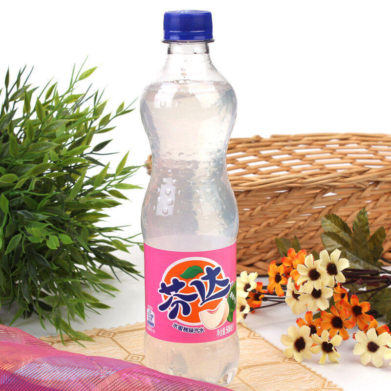 义乌特惠 芬达水蜜桃味汽水500ml*12（限义乌地区）