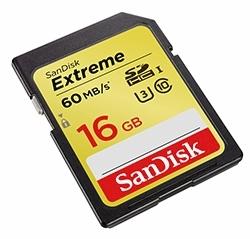 闪迪(SanDisk)16GB UHS-I 至尊极速SDHC存储卡(读速60Mb/s)