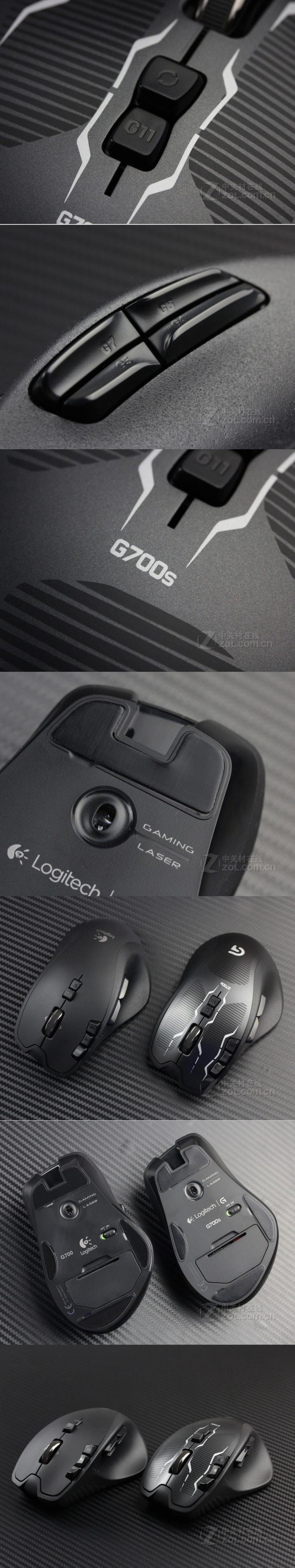 罗技（Logitech） G700s 可充电无线游戏鼠标