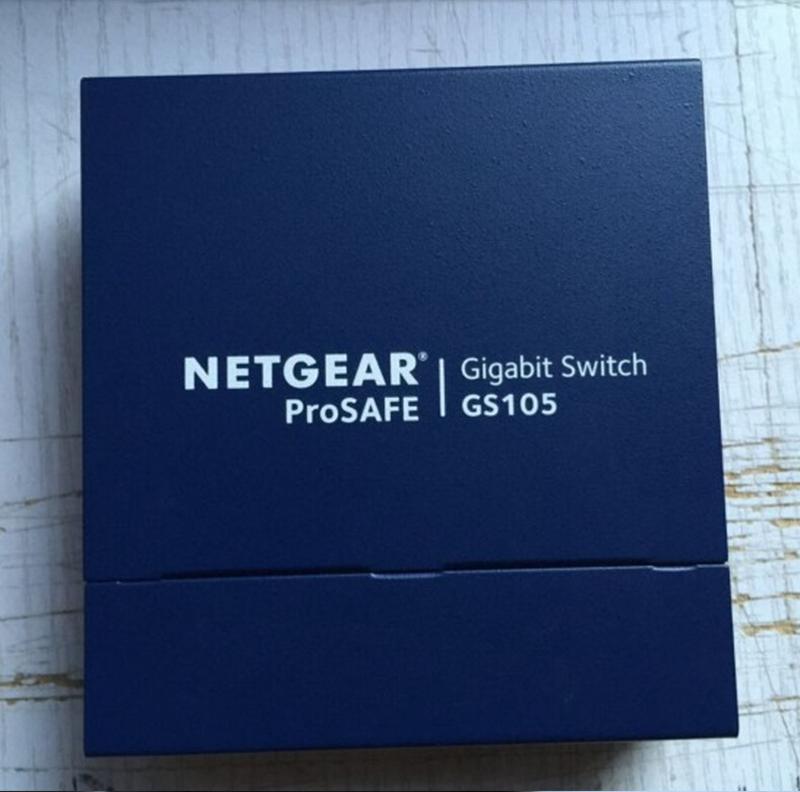 美国网件（NETGEAR） GS105 五口全千兆分线器铁壳  交换器企业交换机