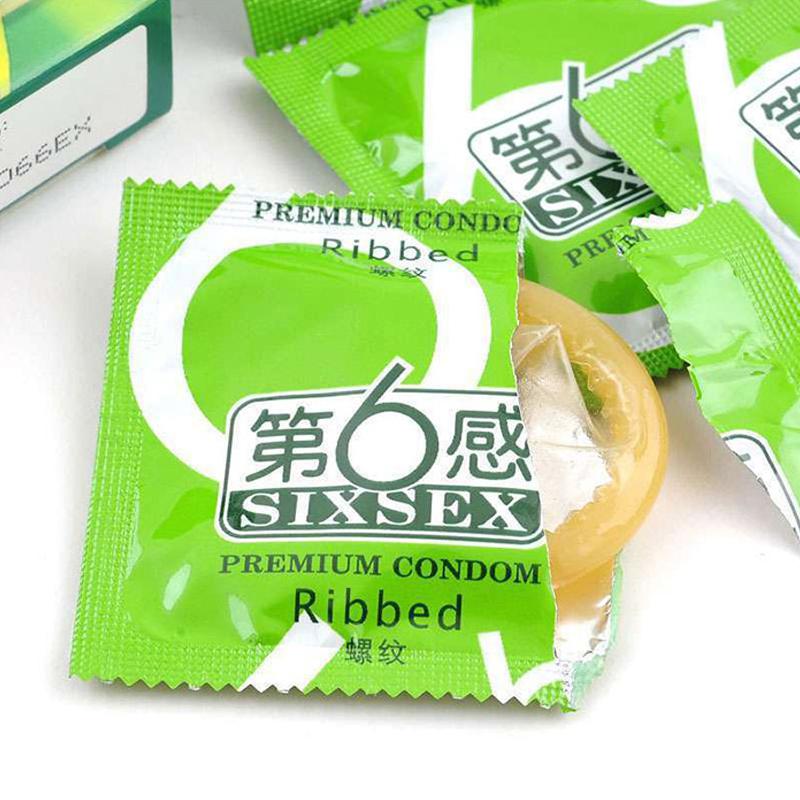 第6感（SIXSEX）安全套/避孕套 成人情趣性用品 超薄螺纹12只装