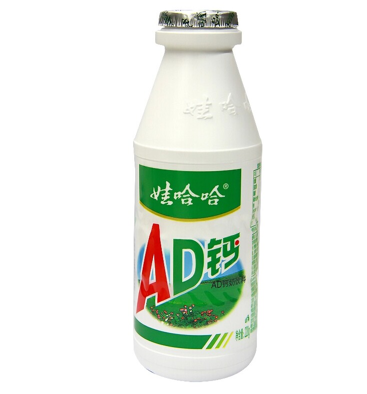 娃哈哈 AD钙奶220ml*24瓶 儿童乳酸饮料整箱经典