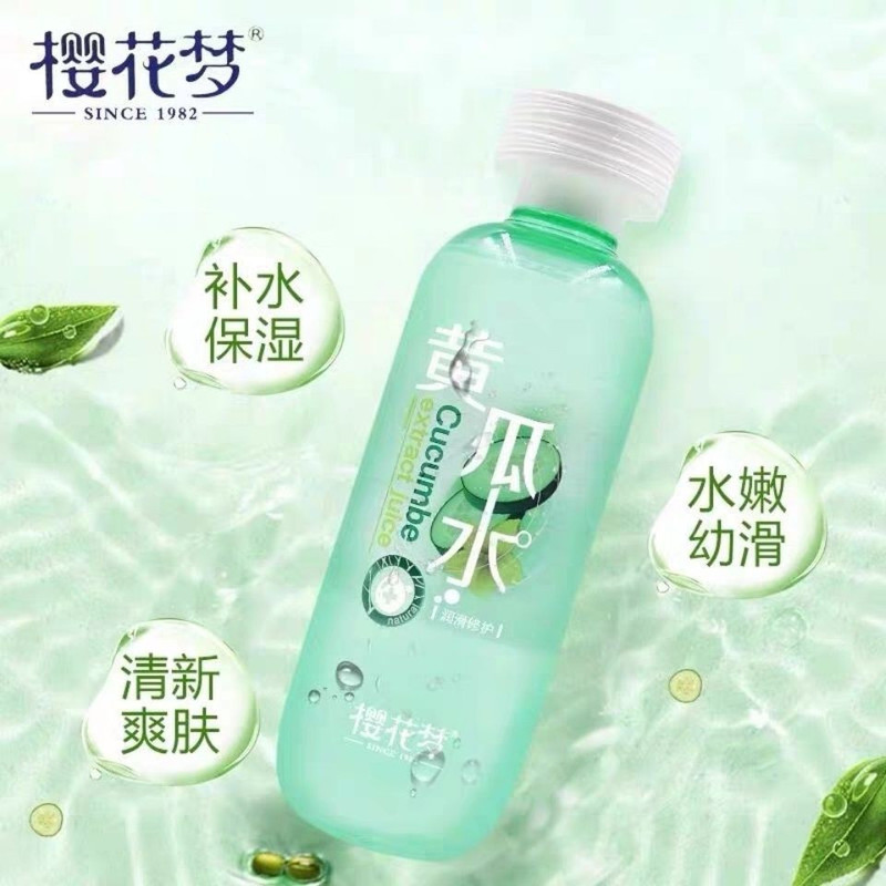 樱花梦黄瓜水深层保湿补水400ml