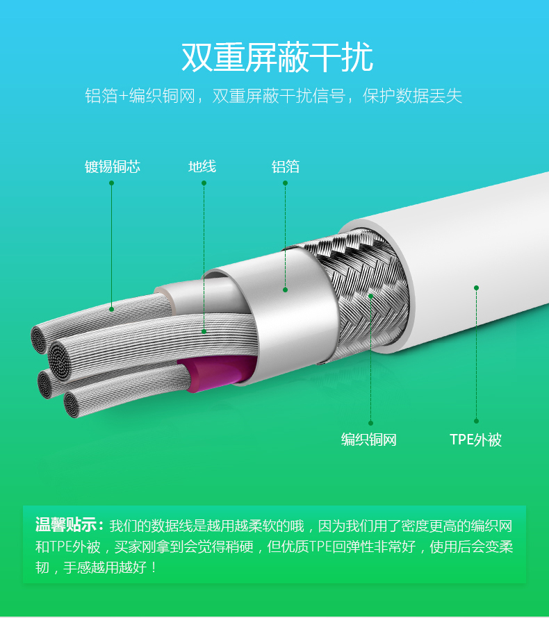 公牛正品官方mfi认证iPhone苹果6/7手机s充电器数据线plus快充