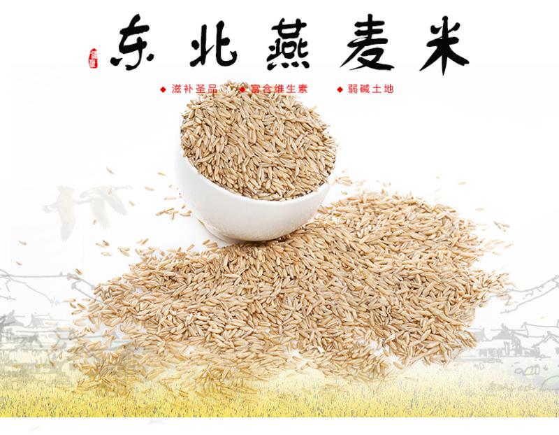 【四平馆】郑家屯燕麦 东北燕麦米 五谷杂粮 优质燕麦400g