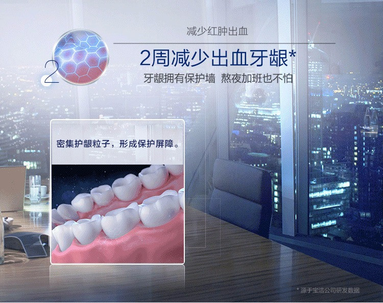 【德州馆】进口牙膏美白去口臭140g/支 海关清库日本版欧乐比oralb牙膏 双效炫白清柠薄荷