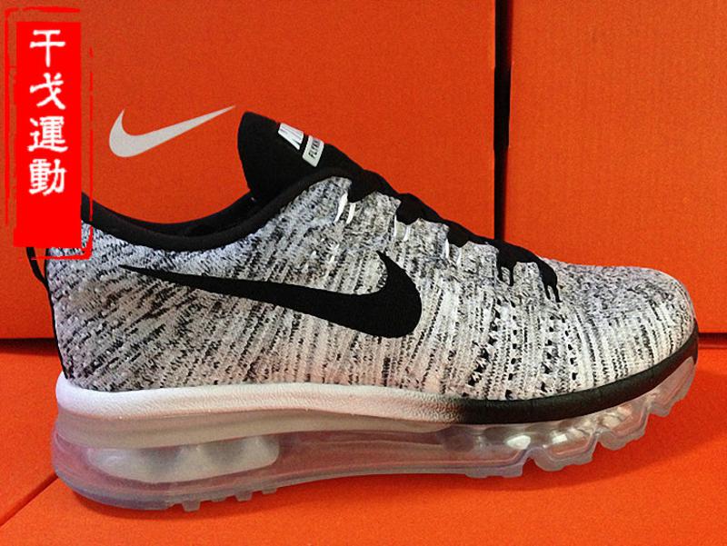 新款正品耐克NIKE FLYKNIT AIR MAX女子气垫跑步鞋620659