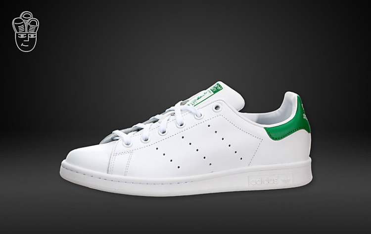 Adidas stan smith 三叶草史密斯板鞋白绿尾男鞋女鞋休闲鞋D67361