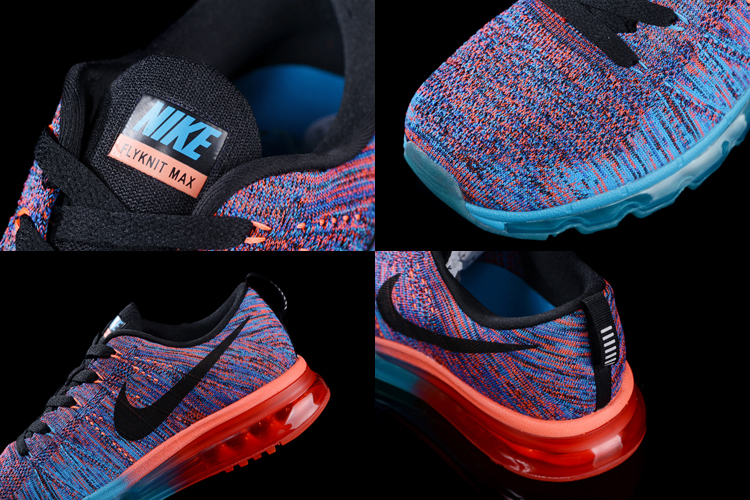 耐克男鞋Flyknit Air Max全掌气垫跑步鞋男子透气运动鞋nike飞线跑鞋