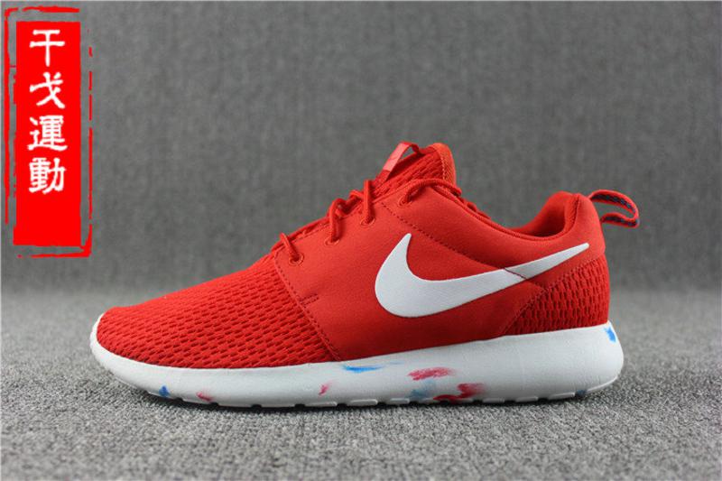 正品 耐克男鞋/NIKE ROSHERUN 泼墨男子潮流超轻跑鞋 511881-662