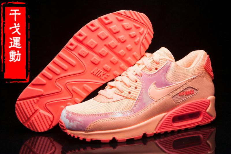 正品新款耐克跑鞋夏季气垫Nike Air Max90女鞋跑步鞋443817-401