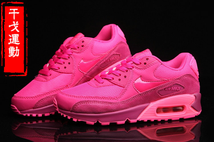 正品新款耐克跑鞋夏季气垫Nike Air Max90女鞋跑步鞋443817-600